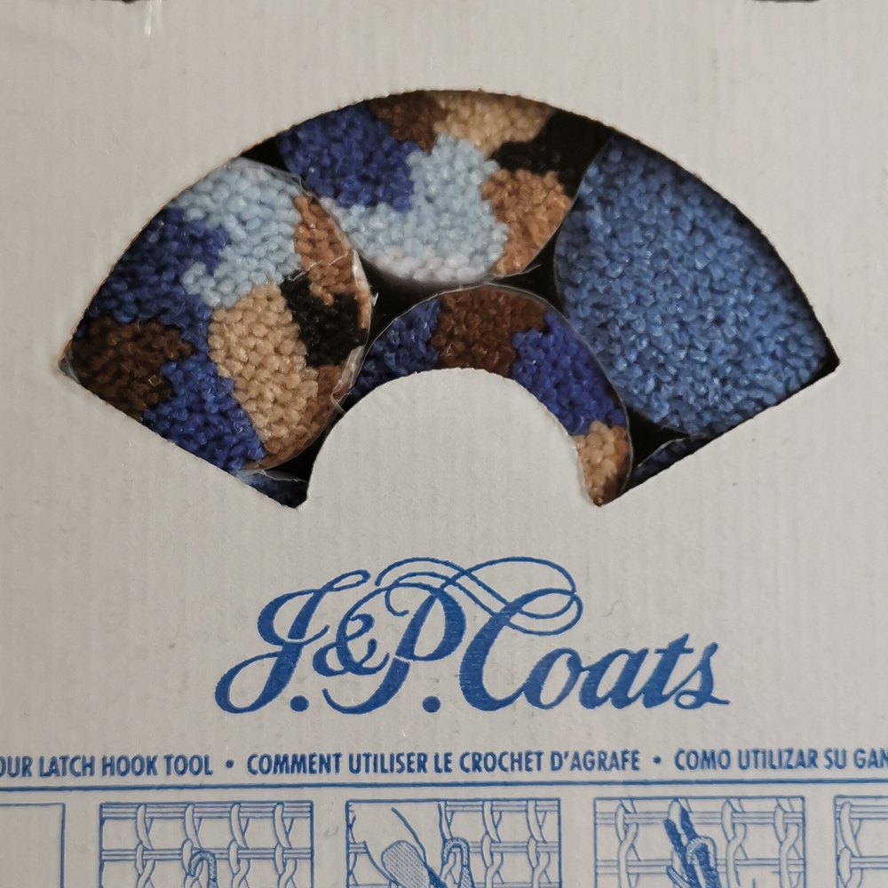 J&P Coats Latch Hook Throughbreads